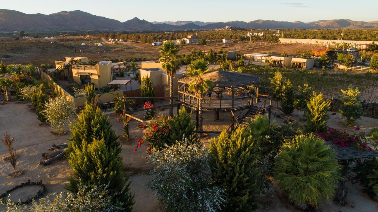 Cuatro Lunas Hotel Boutique Valle de Guadalupe Exterior foto